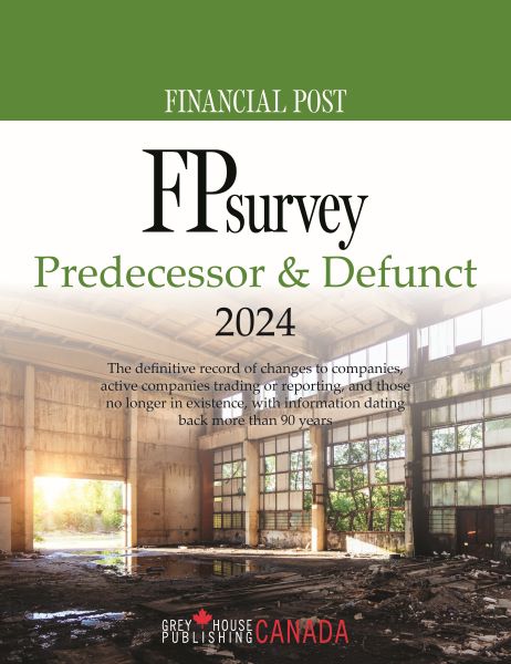 FPsurvey: Predecessor & Defunct, 2024