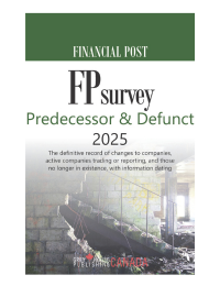 FPsurvey: Predecessor & Defunct, 2025
