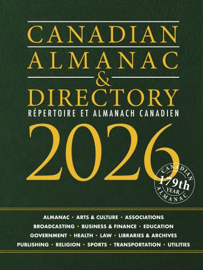 CANADIAN ALMANAC & DIRECTORY 2026