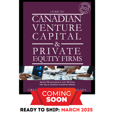 CANADIAN VENTURE CAPITAL & PRIVATE EQUITY FIRMS, 2025