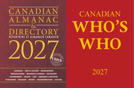 Package Deal: Canadian Almanac & Directory and Canadian Who's Who 2027
